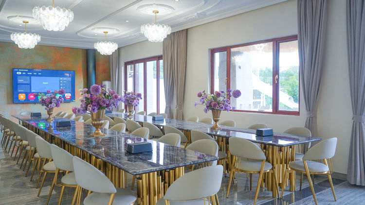 惠州南昆山·塞纳河畔18房31床独栋大型民宿团建聚会恒温无边际旋转滑梯泳池|网红水上钢琴|温泉泡池会议别墅