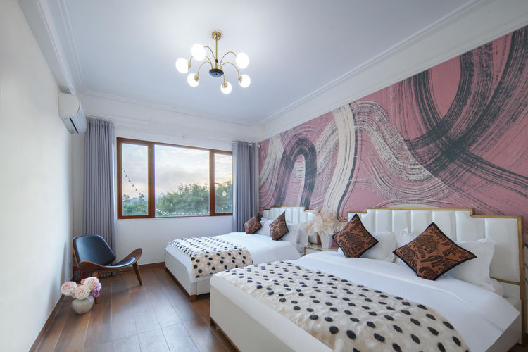 惠州南昆山·塞纳河畔18房31床独栋大型民宿团建聚会恒温无边际旋转滑梯泳池|网红水上钢琴|温泉泡池会议别墅