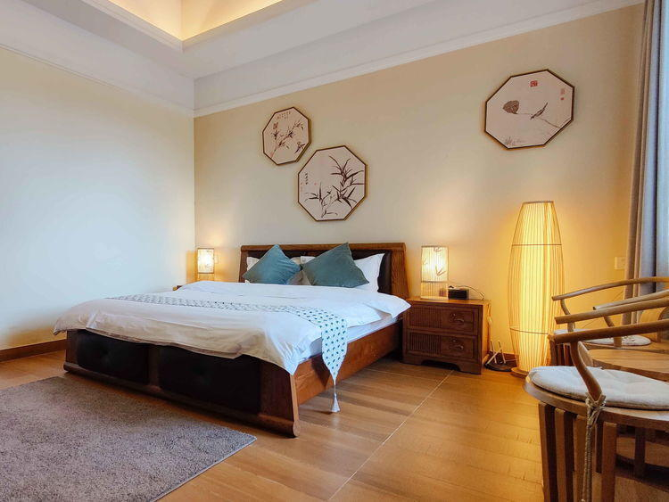 惠州南昆山·塞纳河畔18房31床独栋大型民宿团建聚会恒温无边际旋转滑梯泳池|网红水上钢琴|温泉泡池会议别墅