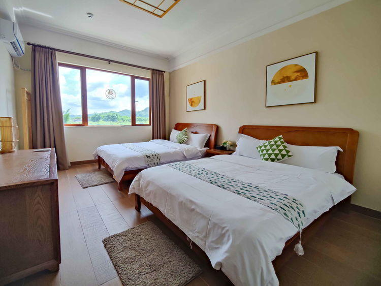 惠州南昆山·塞纳河畔18房31床独栋大型民宿团建聚会恒温无边际旋转滑梯泳池|网红水上钢琴|温泉泡池会议别墅